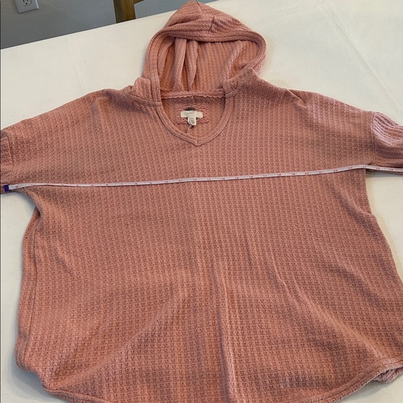 Cupio Dusty Rose Knit Top - Picture 3 of 4